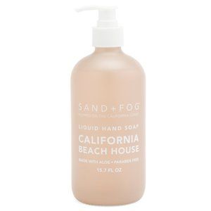 SAND AND FOG California Beach House 15oz California Beach House Glass Hand Wash